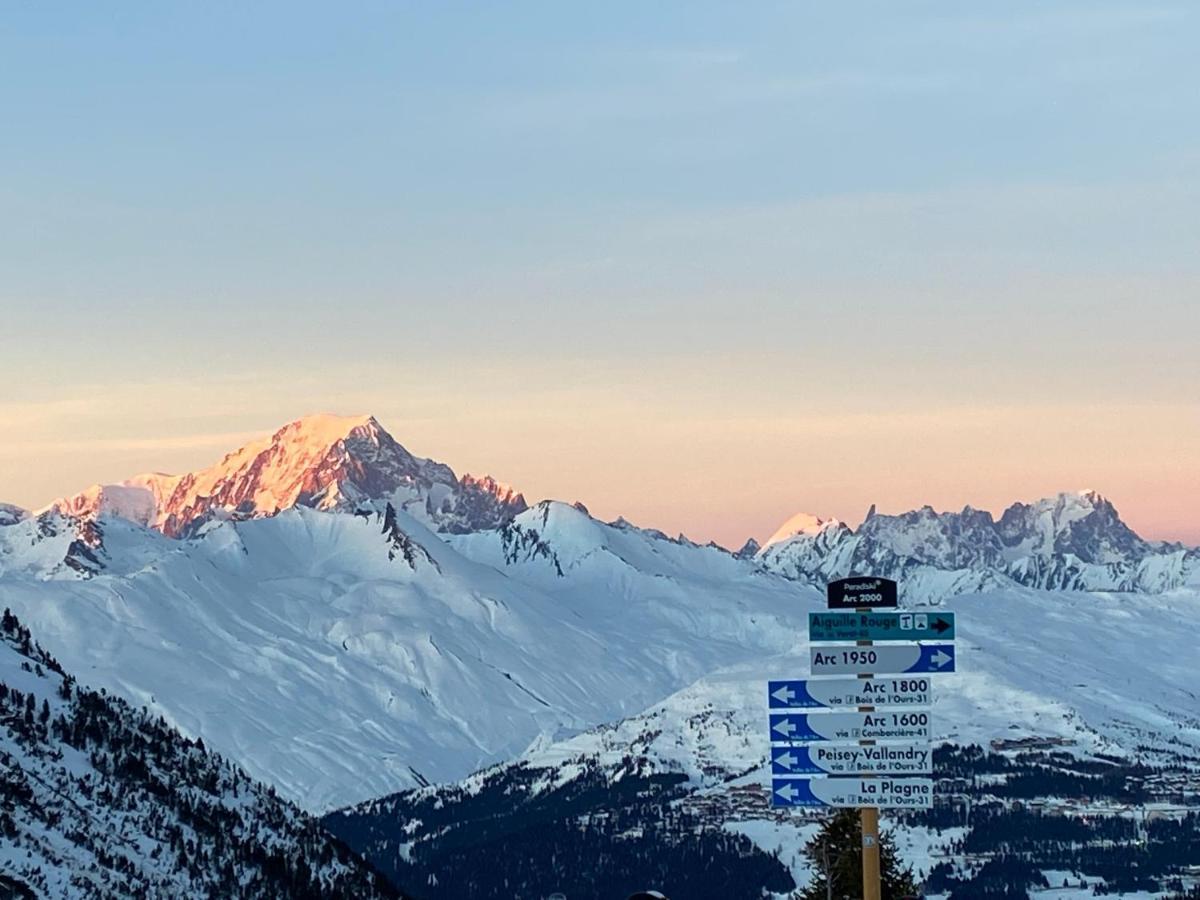 Alps Les Arcs 1950 Prince Des Cimes, Ski-In Out,Swimming Pool, Sauna, Shoes Dryer Бур-Сен-Морис Екстериор снимка