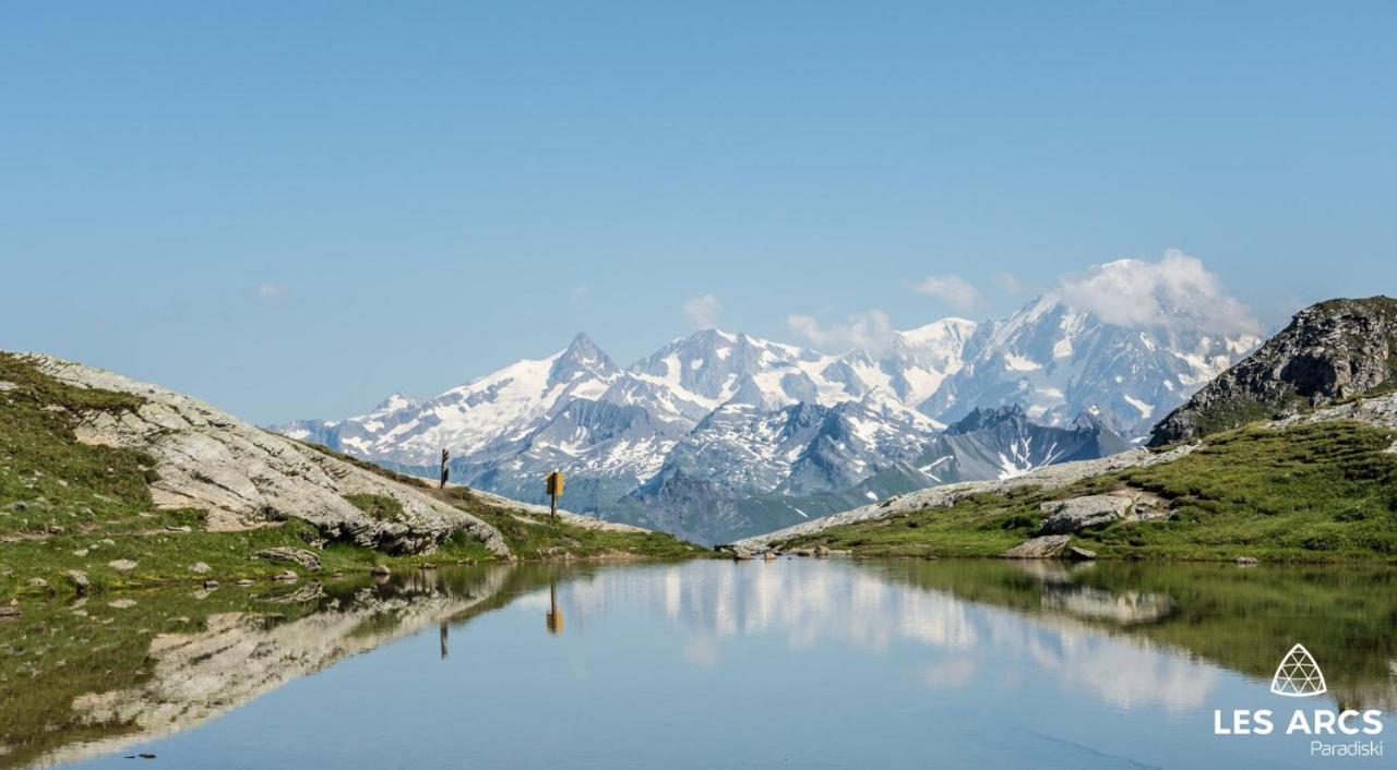 Alps Les Arcs 1950 Prince Des Cimes, Ski-In Out,Swimming Pool, Sauna, Shoes Dryer Бур-Сен-Морис Екстериор снимка