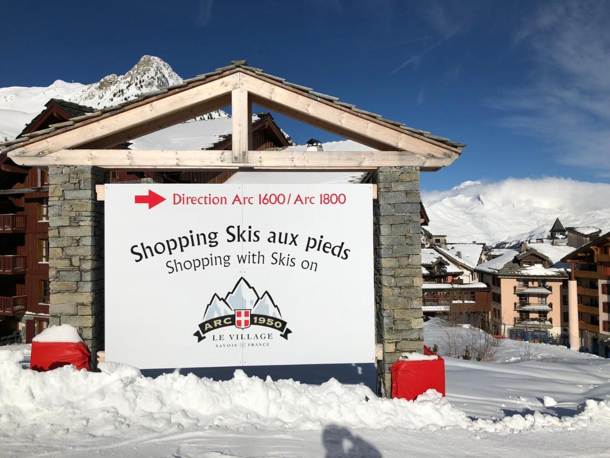 Alps Les Arcs 1950 Prince Des Cimes, Ski-In Out,Swimming Pool, Sauna, Shoes Dryer Бур-Сен-Морис Екстериор снимка